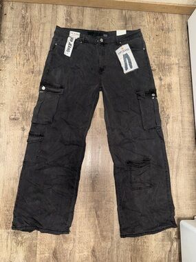 VIP Women’s Black Cargo Jeans